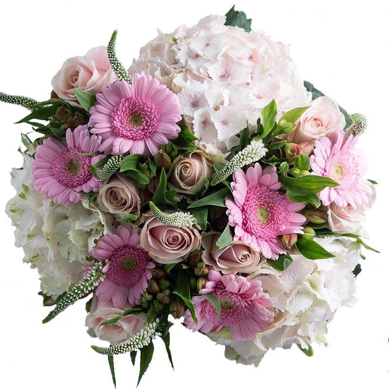 Pale Pink and White Bouquet